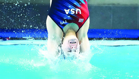 Olympian with local ties ready to take the plunge